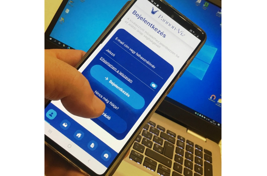 Megújult a Pannon-Víz Zrt. online ügyfélszolgálata