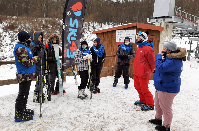 SKI43 programon a vincés diákok