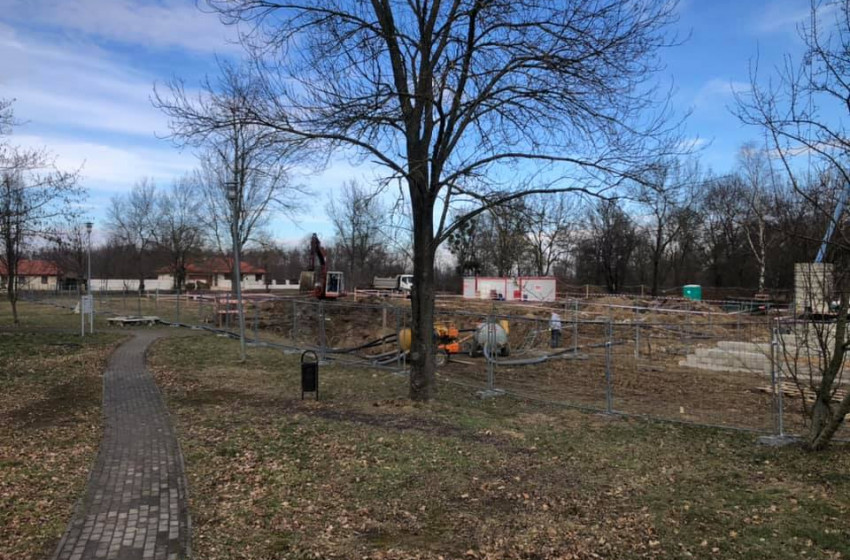 Gyopáros Alpár: szépen halad a kapuvári tanuszoda építése