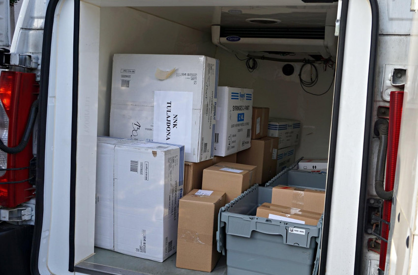 Nagy mennyiségű oltóanyag érkezik megyénkbe