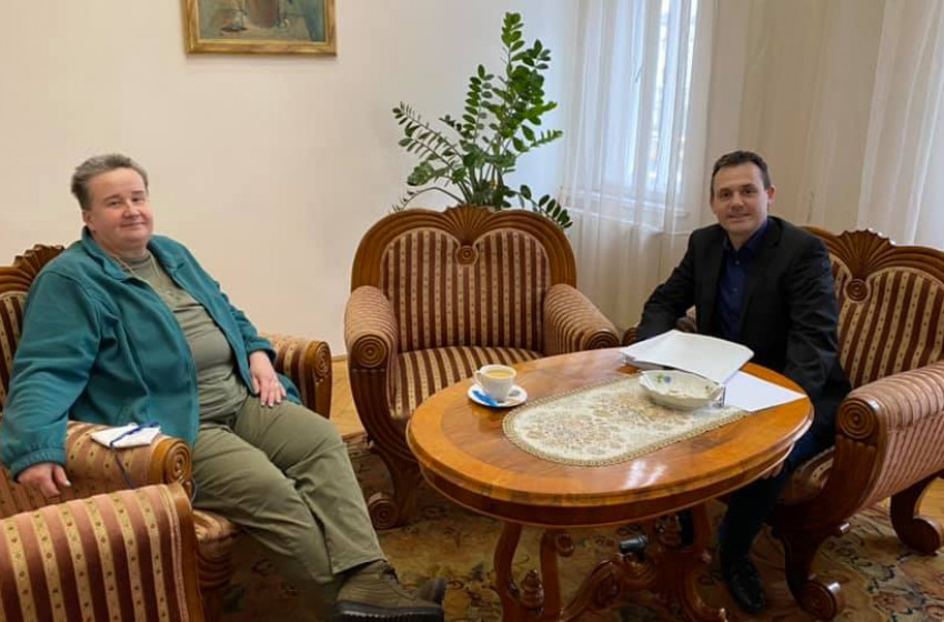 A Fertő-Hanság Nemzeti Park igazgatójával egyeztetett Németh Zoltán