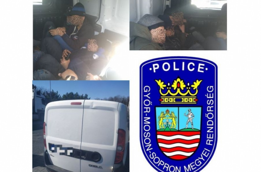 Nyolc migránssal szemben intézkedtek az elmúlt 12 órában Győr-Moson-Sopron megyében