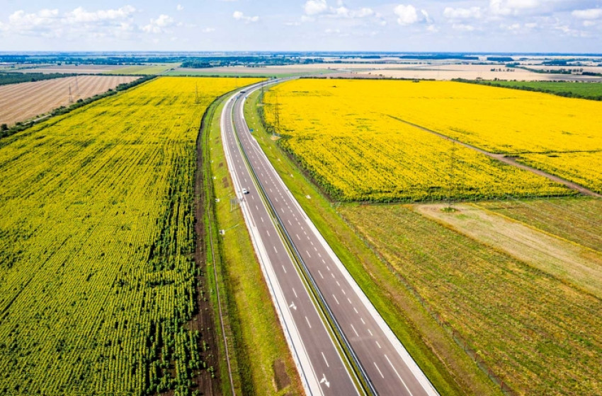 Ezzel a munkával folytatódik az M85-ös építése