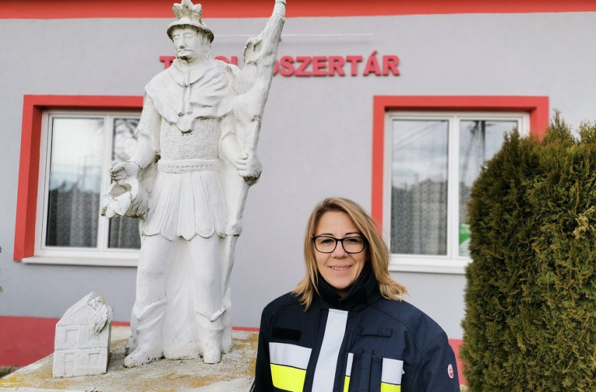 Sikerült megmenteni egy szili családi házat az önkéntes tűzoltónak köszönhetően
