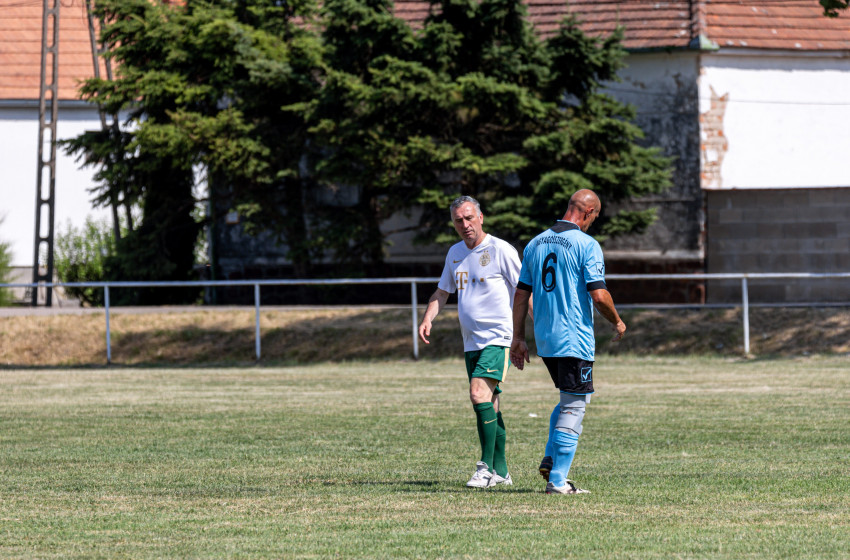 Agyagosszergény kontra Ferencváros Torna Club öregfiúk találkozó
