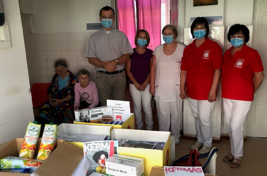 Karitász adomány a csornai kórháznak