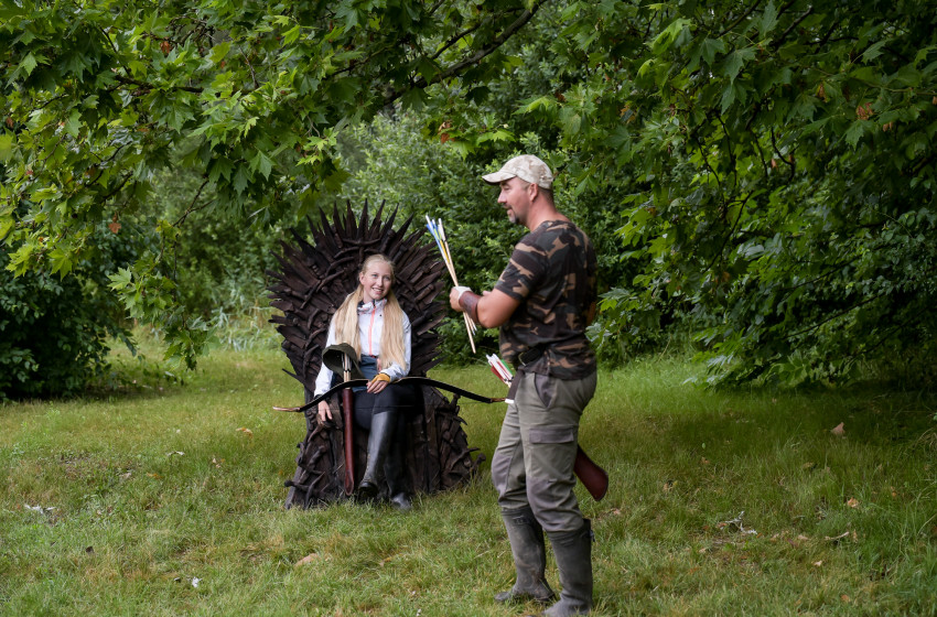 Trónok harca íjászverseny Csornán 