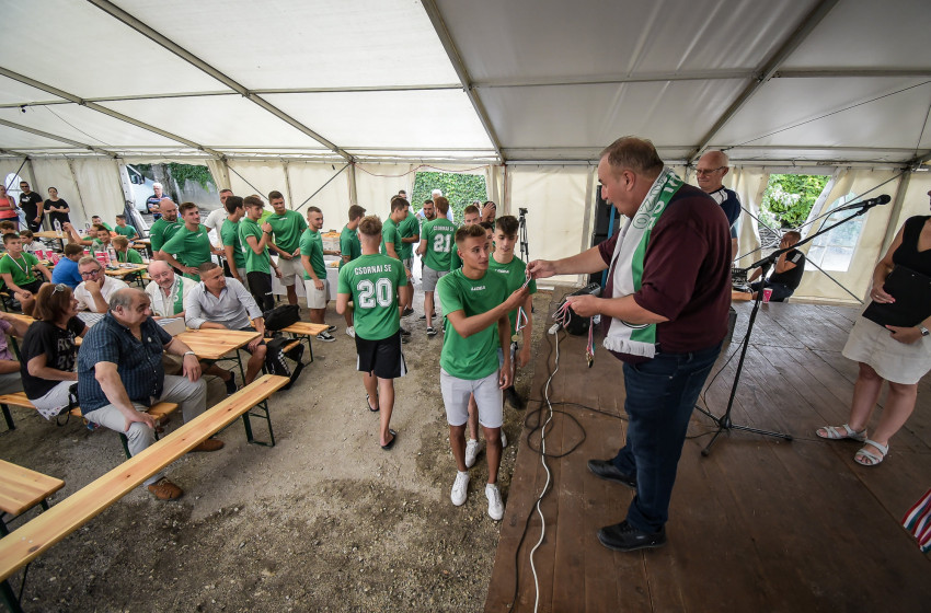 Remek hangulatban telt a 110 éves Csornai sportegyesület jubileumi ünnepsége