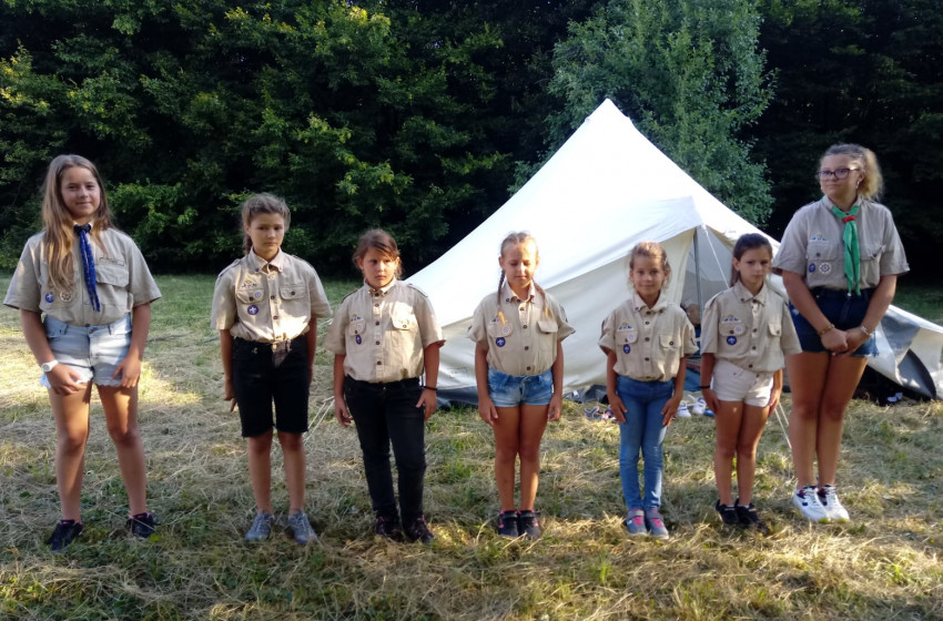 Kőszegszerdahelyen táborozott a 63. sz. Bessenyei György Cserkészcsapat