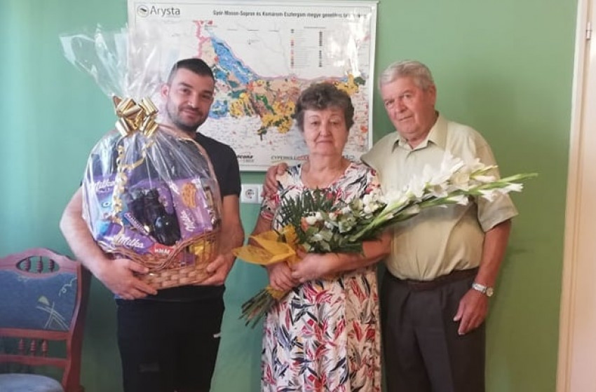 50 éves házassági évforduló Rábapordányban