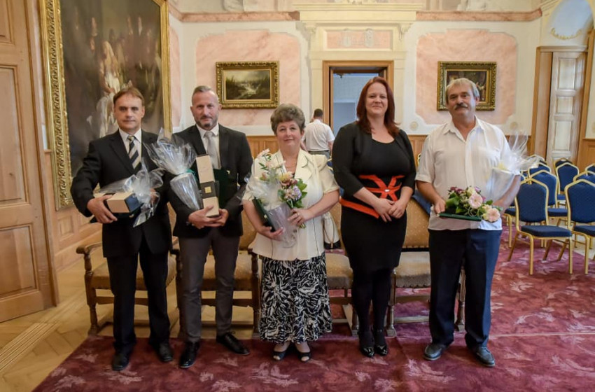 Városi kitüntetéseket adtak át Csornán 