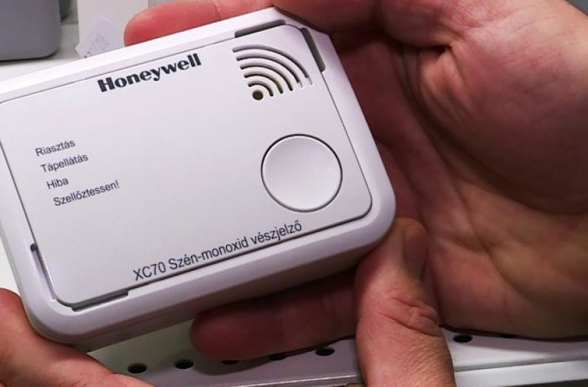 A hétvégén ismét életet mentett a szén-monoxid-érzékelő