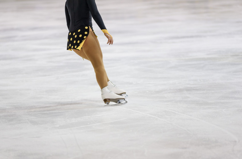 Jégtánc bemutató Csornán