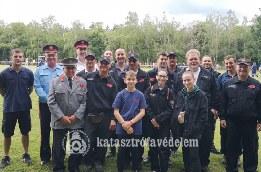 A kapuvári térség önkéntes tűzoltói versenyeztek