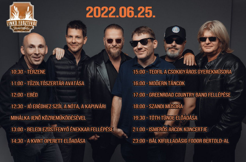 Belga és Ismerős Arcok a Linkó-feszten Vásárosfaluban