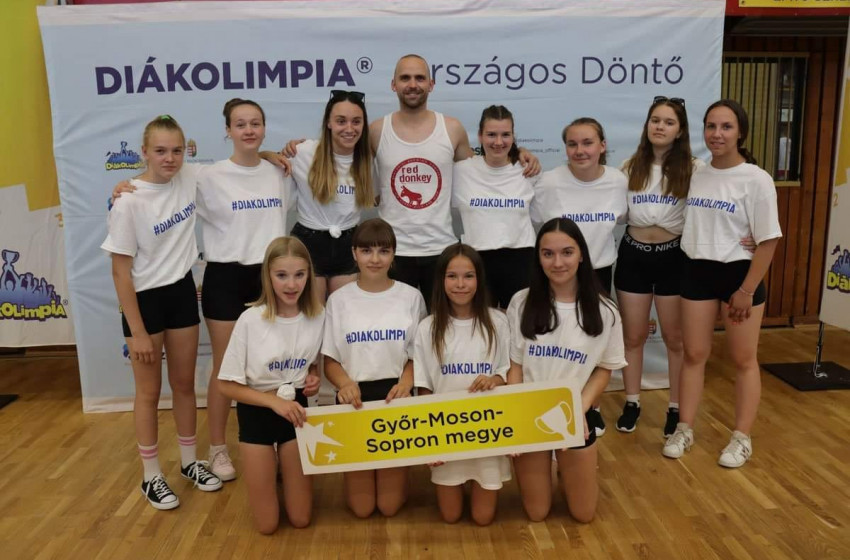 Sikeresen szerepeltek a bősárkányi diákok a pécsi Országos Diákolimpián