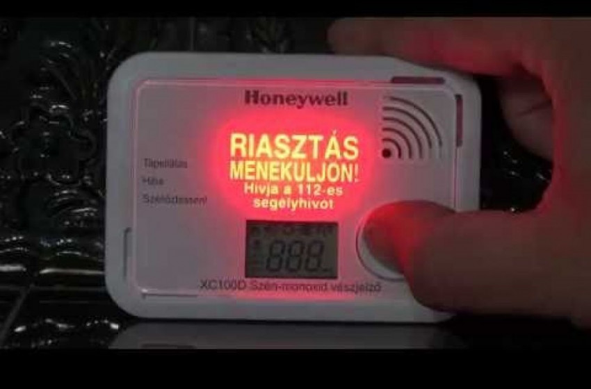 Kónyban és Rábapatonán is életet mentett a szén-monoxid-érzékelő