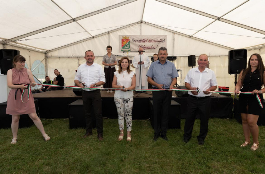 A falunapon adták át a Magyar Falu Program fejlesztéseit Potyondon