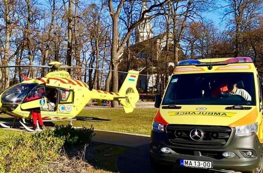 Játék közben meglőtte unokatestvérét egy magyarkeresztúri kisfiú, mentőhelikoptert riasztottak a helyszínre