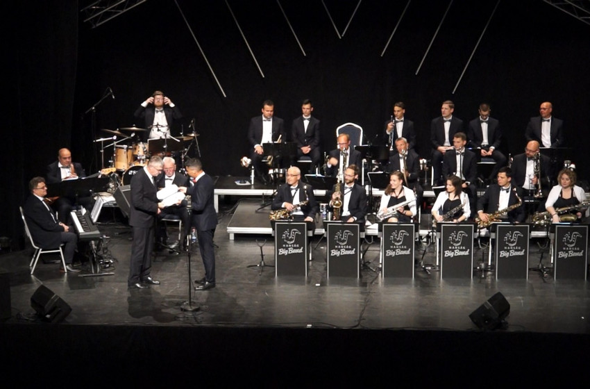 Kapuvár Városért Érdemérmet kapott a 25 éves a Hanság Big Band