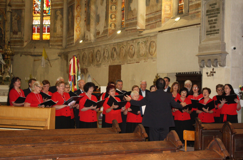 A Keszthelyi Dalünnepen szerepelt a csornai Bárdos Kórus