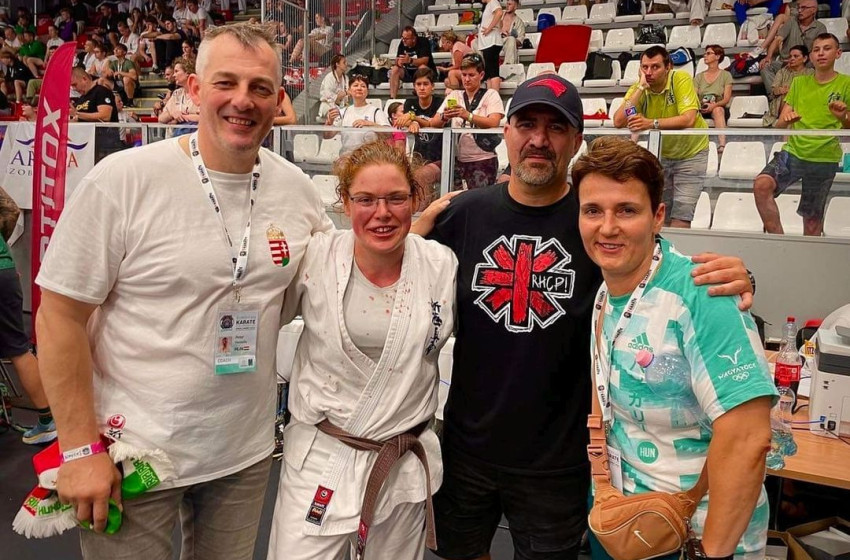 Szenzációs eredményt ért el az Európa Bajnokságon a kapuvári karatés