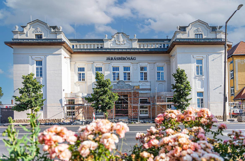 Hamarosan elkészül a Rábaköz járásbírósági épülete
