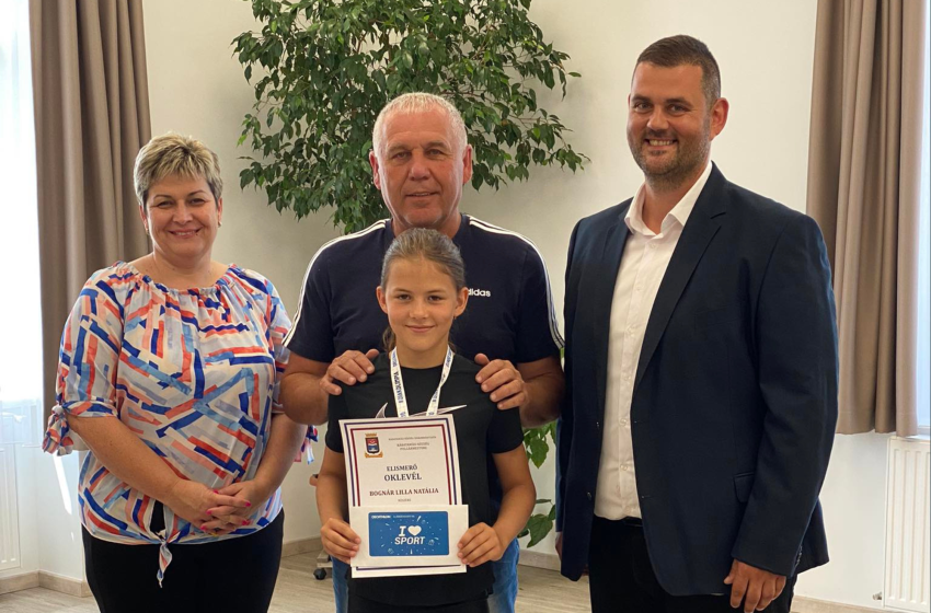 Országos második lett a rábatamási diák 