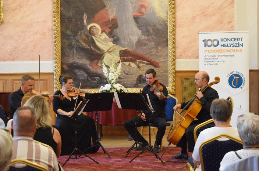 A zenekar évszázados csodája: Nemzeti Filharmonikusok Jubileumi Koncertje Csornán
