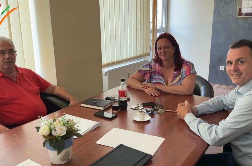 Vármegyei elnök és polgármesterek közötti megbeszélés a Területfejlesztésről