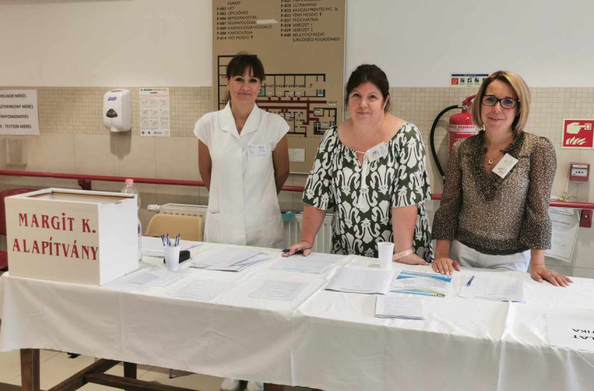 Sikeres IV. Nyílt Szűrési és Egészségnap a Csornai Margit Kórházban