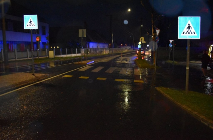 Gyalogost ütöttek el Csornán