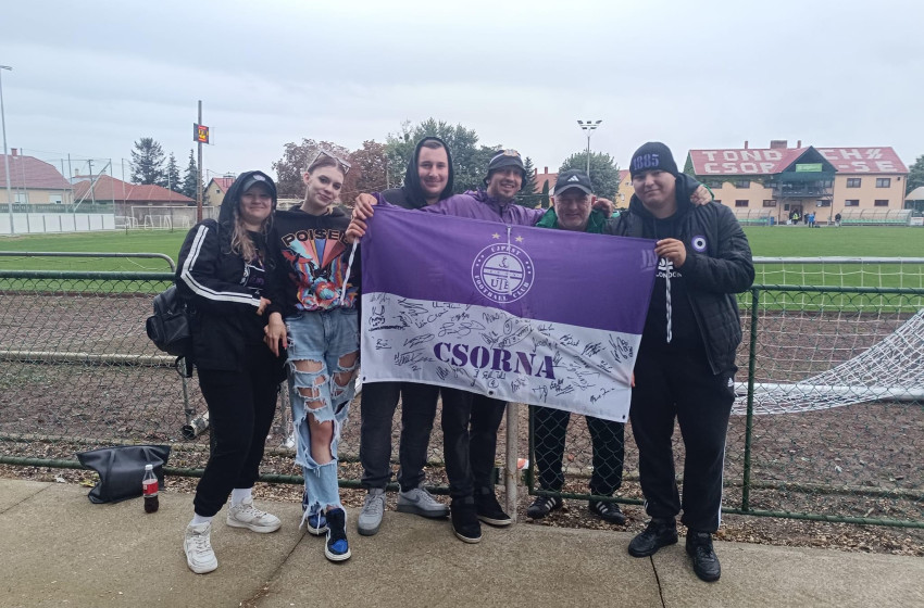 Döntetlennel mutatkozott be Urbán Flórián Csornán