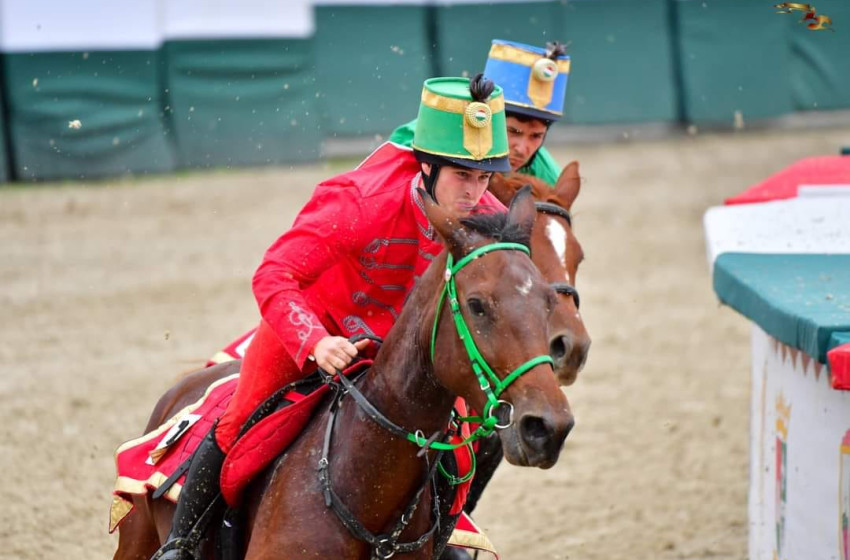 Rábatamási lovasok a 16. Nemzeti Vágtán