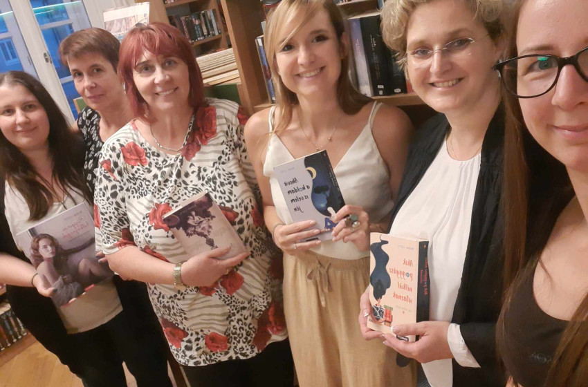 Budai Lotti a Martincsevics Károly Városi Könyvtárban Csornán