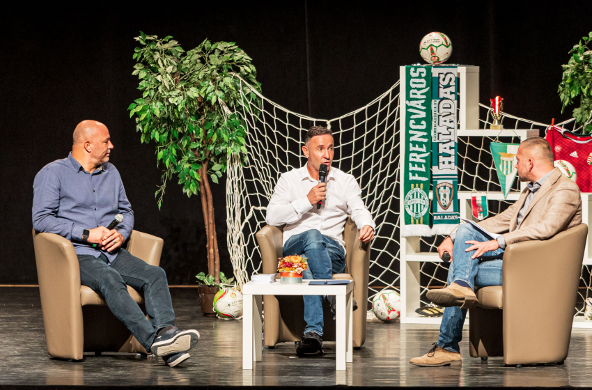 A magyar foci újra ragyog: Király Gábor és Lisztes Krisztián a Kisalföldi Est második rendezvényén