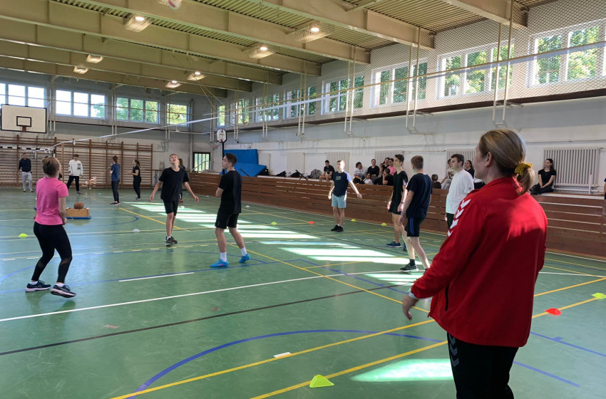 A Magyar Diáksport Napja a kapuvári gimnáziumban 