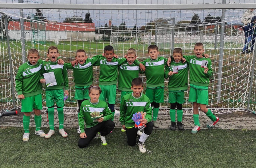Eredményesen szerepeltek a csornai fiatal labdarúgók a Régiós Bozsik tornán