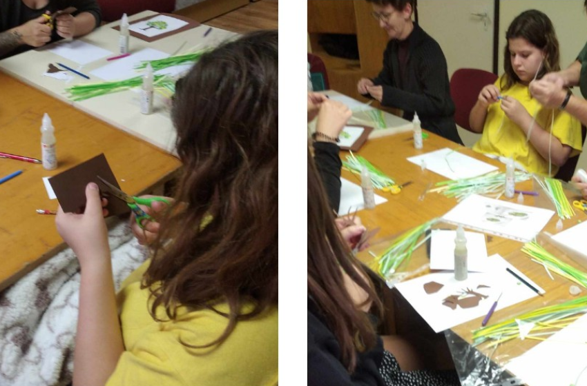 Quilling szakkör Osliban