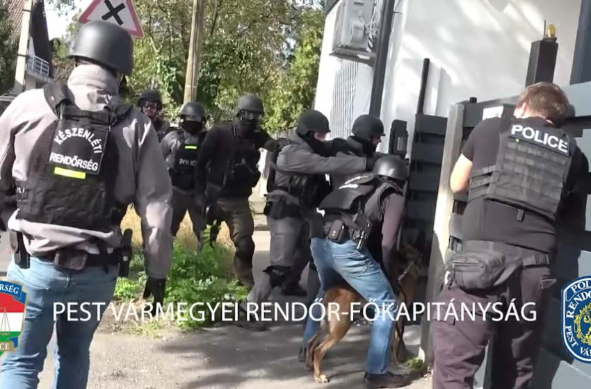 Kommandósok ütöttek rajta a drogbandán, 640 millió forintnyi aranyrudat és villákat foglaltak le tőlük