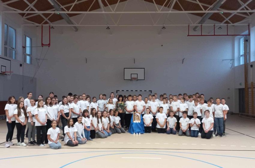 Lelki nap a kapuvári katolikus iskolában