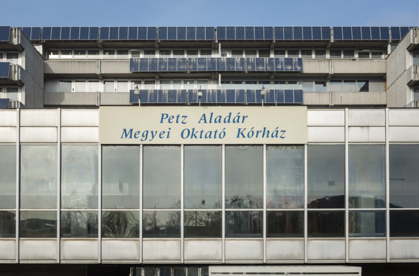 Látogatási korlátozásokat vezetett be a győri kórház