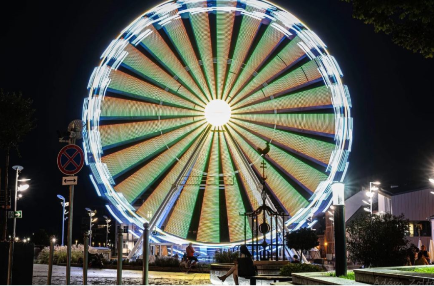 Már látogatható a győri óriáskerék
