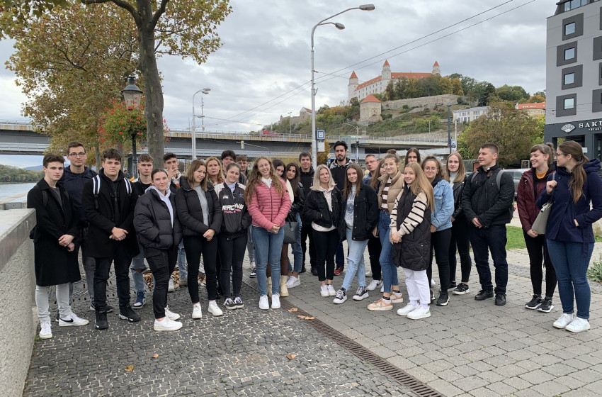 Tanulmányi kiránduláson vettek részt a kapuvári katolikus iskola tanulói