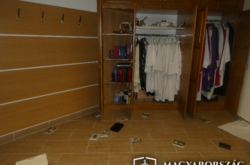 Ittasan randalírozott a templomban - fotókkal