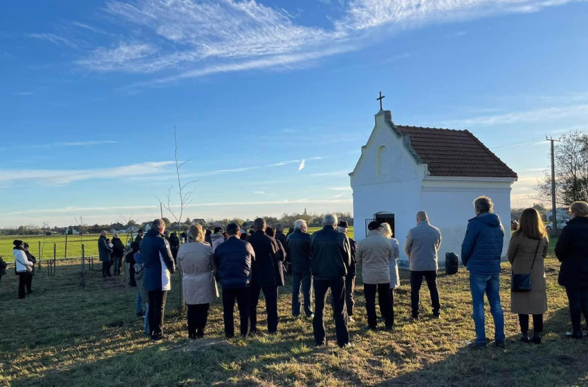 Búcsúi szentmise Szanyban 