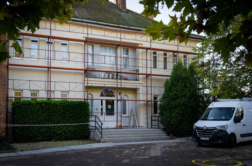 Jól halad a farádi iskola felújítása