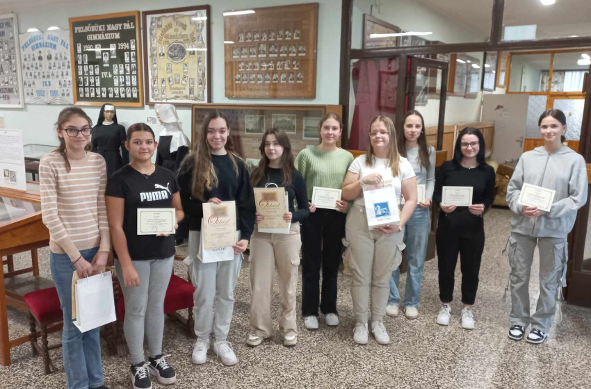 Szép eredményeket értek el a kapuvári diákok a győri Apor iskola versenyein