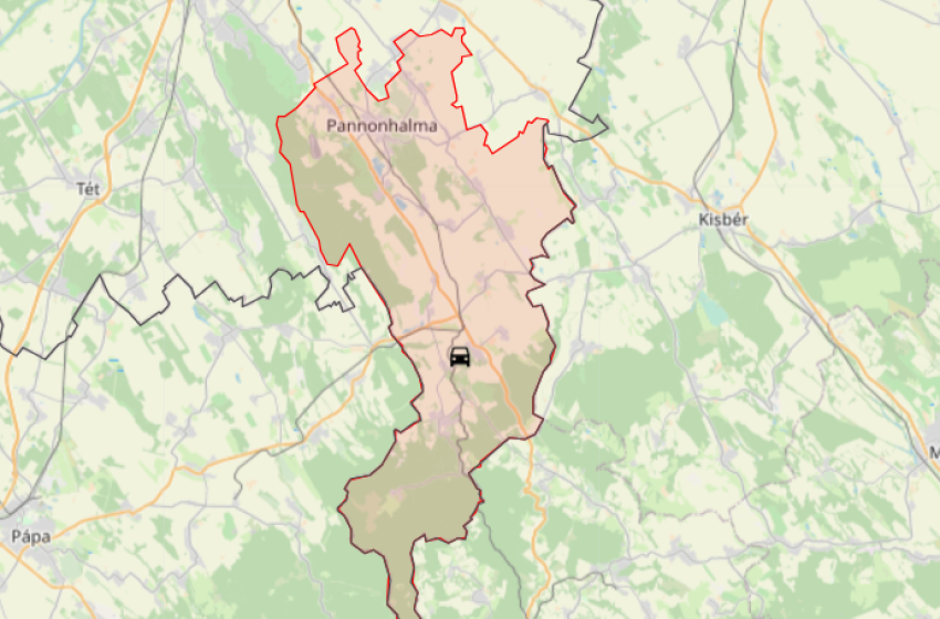 Vonattal karambolozott egy autó Bakonygyiróton