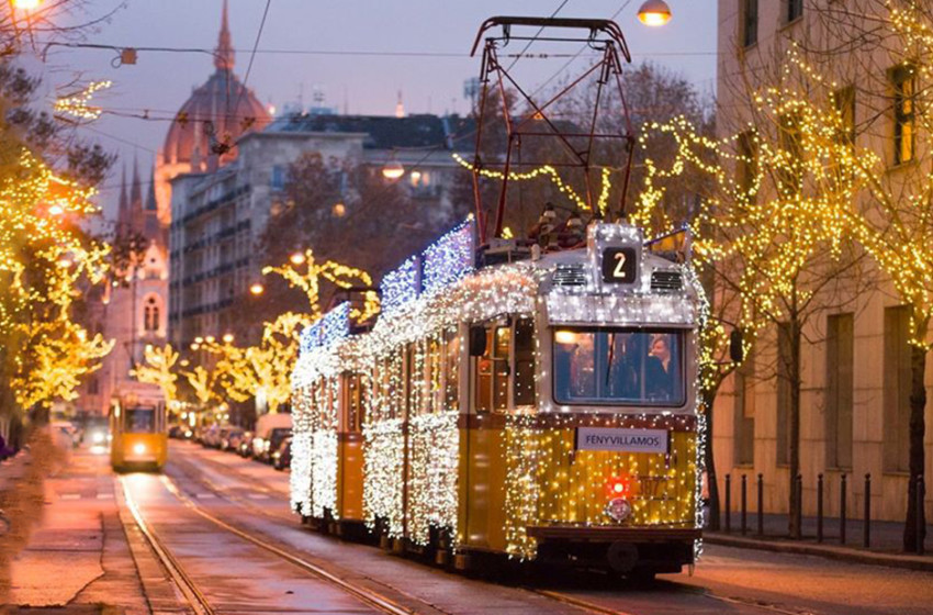 Budapest ünnepi fényei a legvonzóbbak között